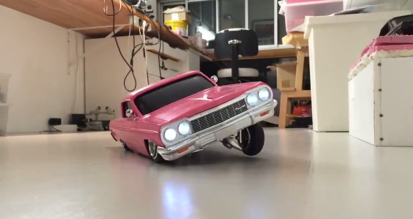 64 impala remote control car with hydraulics