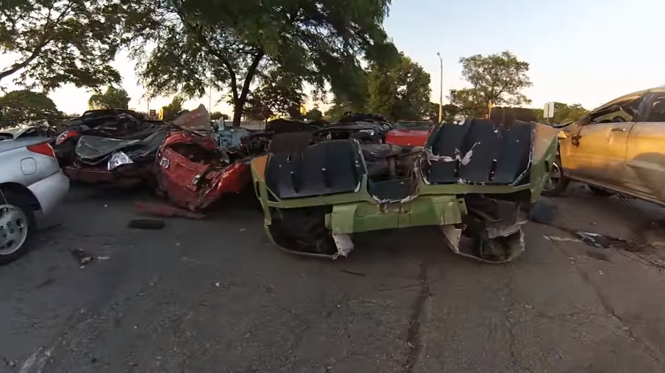 fast and furious 8 cars falling out of building behind the scenes