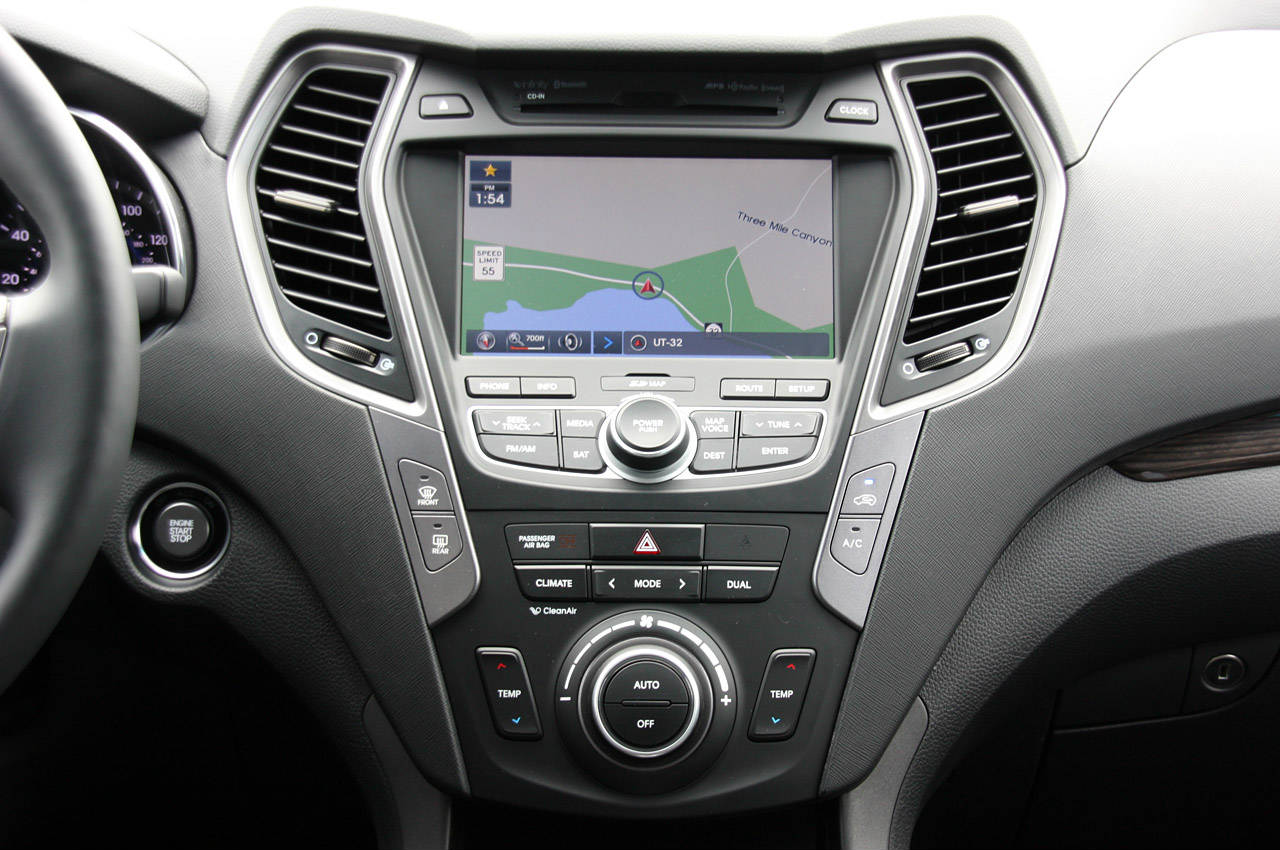 hyundai santa fe 2013 navigation gps