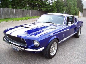 1968 Ford Mustang Shelby GT500: King of the Road! - Muscle Cars Zone!