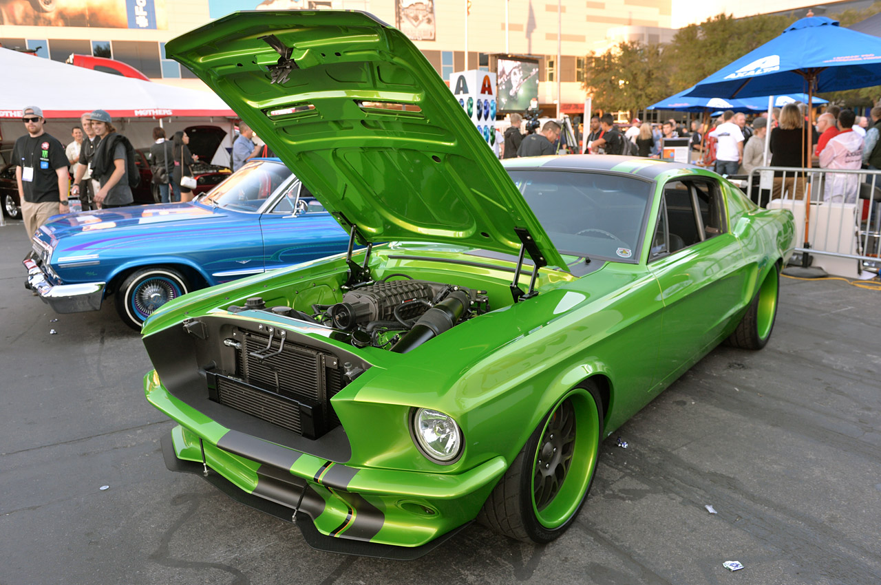 1967 Mustang Fastback by RestoMod! Mean, Green, Supercharged Machine ...