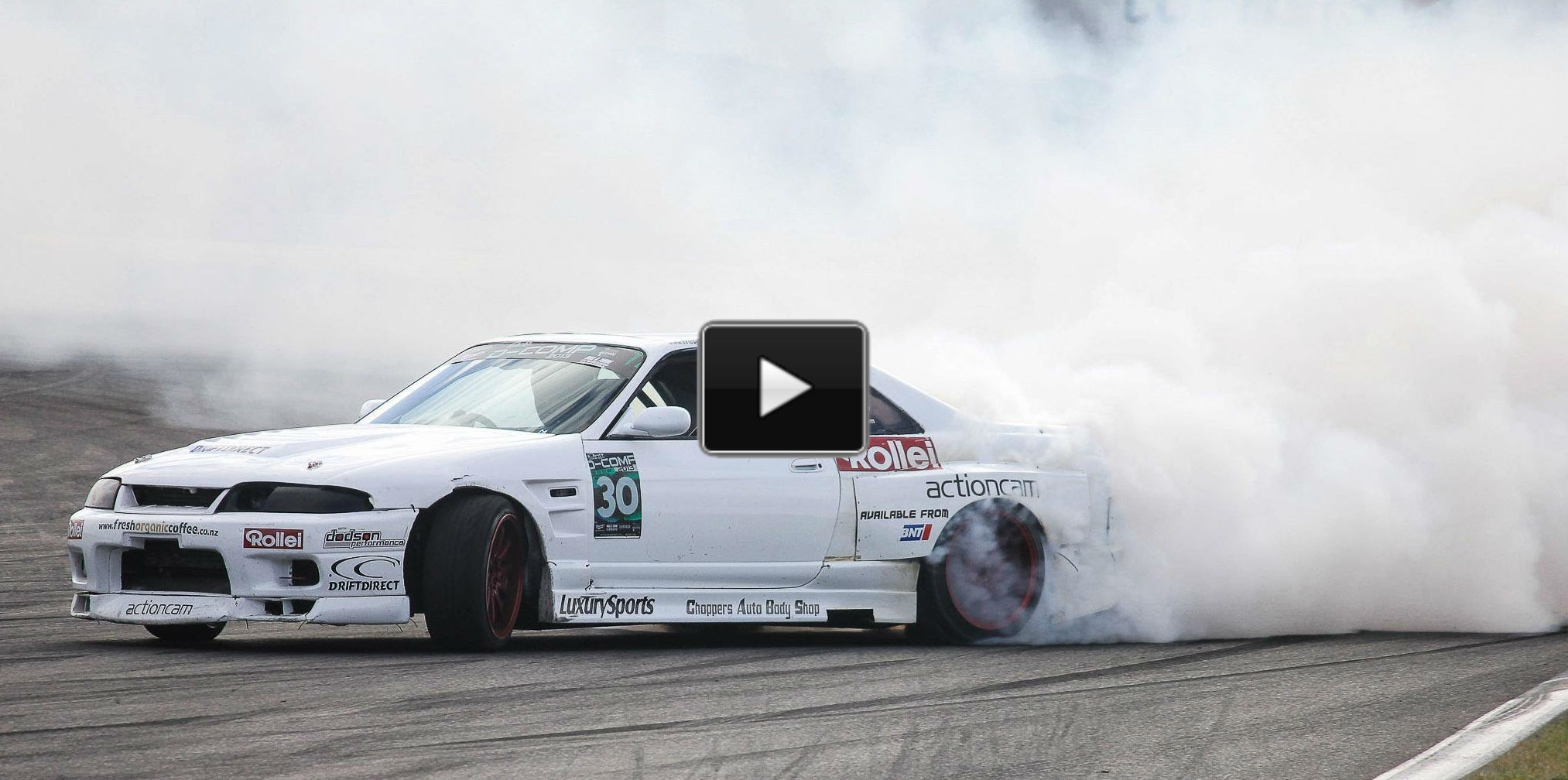 Skyline Run drift smoke