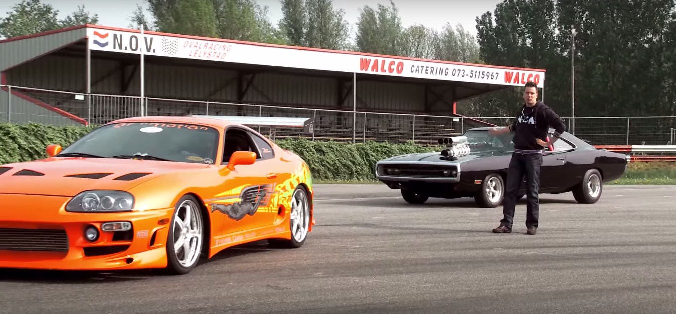 TEST DRIVE Of The Original The Fast & The Furious Cars! DOM Charger & BRIAN Supra!