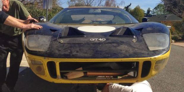 Rare Ford GT 40 found