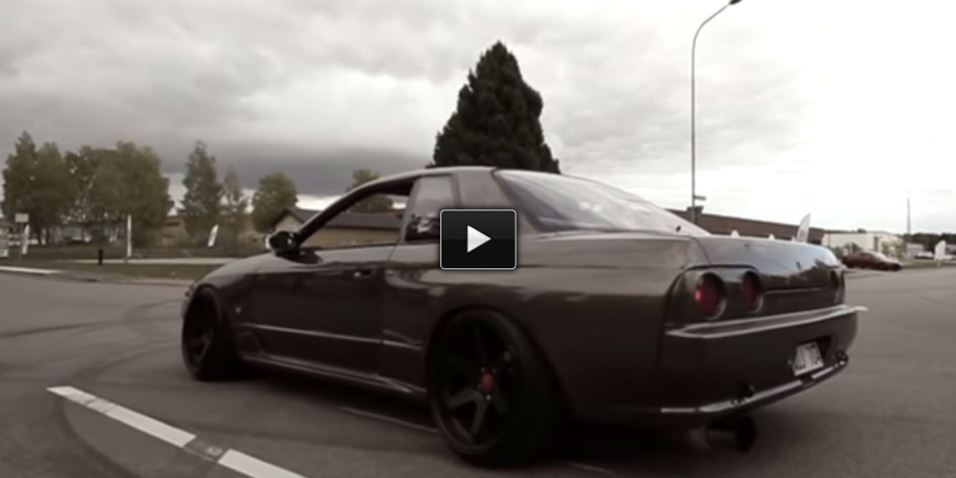 Nissan GTR R32 600hp in sweden