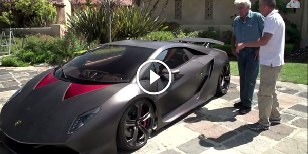 Jay Leno’s Visit of Lamborghini Showroom at Pebble Beach!