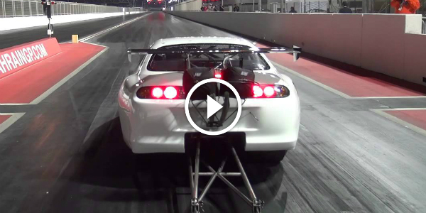 It’s Not All About The V8!!! ¼ MILE In 5.97 SECs @ 240 MPH By E kanoo Racing SUPRA & Their 2JZ engine! MUST SEE!!! 123