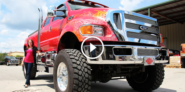 AWESOME CUSTOMIZED, TEN FEET HIGH, EXTREME SUPER TRUCK!