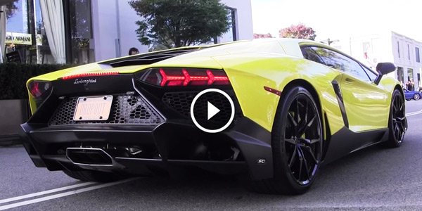 Lamborghini Aventador LP720 4 50° Anniversario Revs