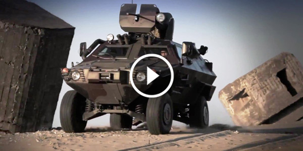 Otokar Cobra 4X4 Armoured Vehicle Promo