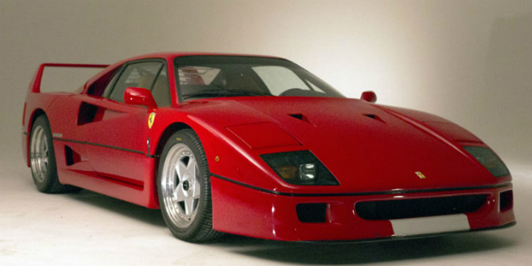 1991 Ferrari F40 Goes On Auction cover