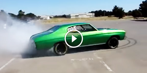 Chevy Chevelle Burnout