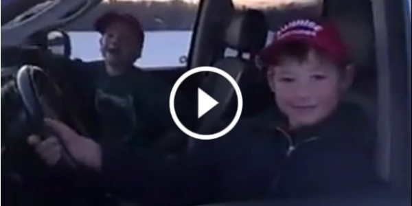 8 Years Old Doing DODGE RAM 1500 Donuts