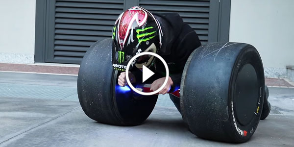 Hoverboard with Formula Tires