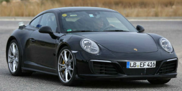 2018 Porsche 911 First Spy Shots cover