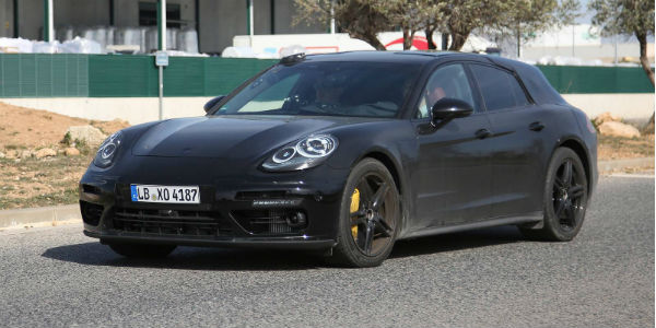 New Porsche Panamera With New Spy Shots Muscle Cars Zone