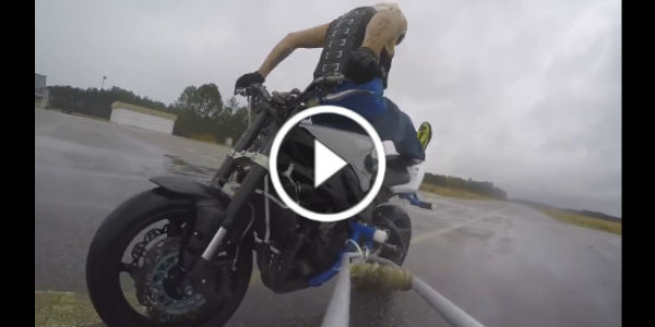 amazing motorcycle stunt no hands wheelie 1 TN