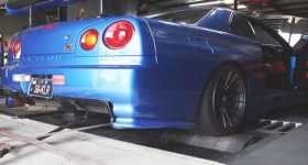 Nissan Skyline R34 GTR V-Spec dyno tune 32