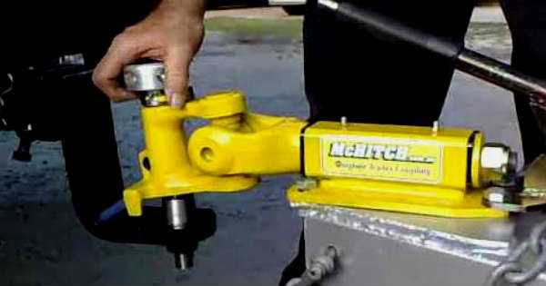 Versatile McHitch Uniglide Trailer Hitch 4