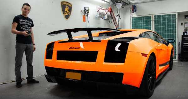 2008 Lamborghini Gallardo Is Changing COLORS Like A Chameleon 2008 Lambo 1