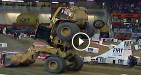 Cat 928 Operator Tricks Wheel Loader Stunts 2