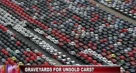 Huge Unsold Car Graveyards 6