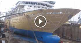 Cruise Ship Timelapse Massive Boat 2 TN