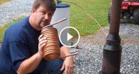 Homemade Water Heater no electricity 1