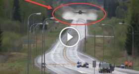 F-18 Aircraft Takes Off From The Highway