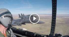 F15 Strike Eagle Soars Through The Sky 2 TN