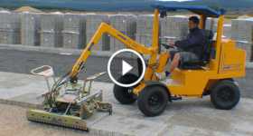 Paving Machines workers save time 2