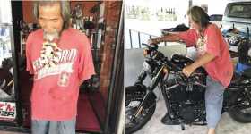 Shabby Clothes Buys Harley Davidson cash 12