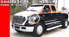 Shaquille O Neal Ford F-650 Super XLT Super Duty Truck 1