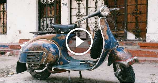 1965 VESPA Barn Find