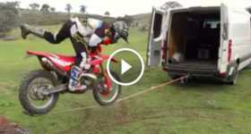 Loading a Bike into truck zipline 2