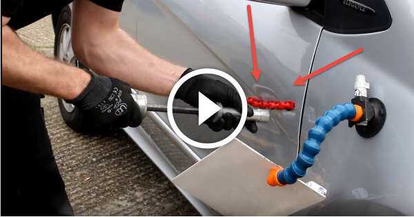 Mercedes Dent Removal Tutorial extreme 4