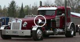 Car enthusiast Converted Semi Truck Into A Motorcycle Trike 2