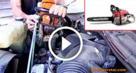 Charge Dead Truck Battery CHAINSAW tutorial