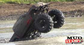 Cummins Diesel Wheelie Mud Huge Tires 1