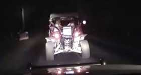 Polaris RZR nearly avoids being caught by the police 4