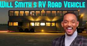 Will Smith Motorhome 2 story trailer luxurious 11