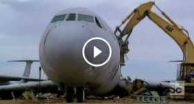 process of Airplane Recycling explained 2