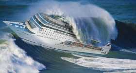 ships tackle Massive Waves 4