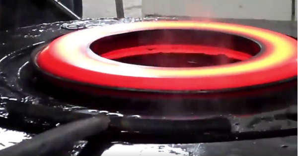 Forging Crown Wheel Process 2