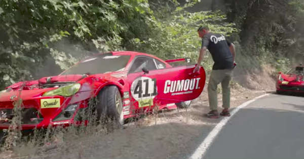 Ryan Tuerck Crashes A Ferrari Powered Gt 4586 While Shooting Video Muscle Cars Zone