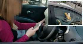 Scaring Drivers Who Text While Driving 1