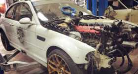 BMW M3 E46 Powered by Dodge Viper 80L V10 ENGINE 2