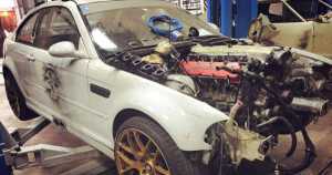 BMW M3 E46 Powered by Dodge Viper 80L V10 ENGINE 2