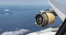 The Massive Airbus A380-800 Loses His ENGINE Above ATLANTIC OCEAN 1