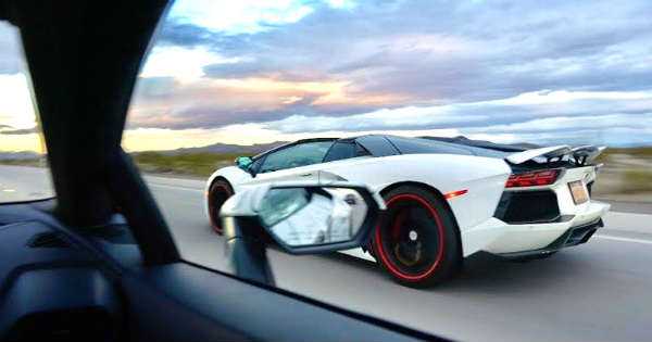 200MPH Drag Race Supercharger Huracan vs Aventador 1